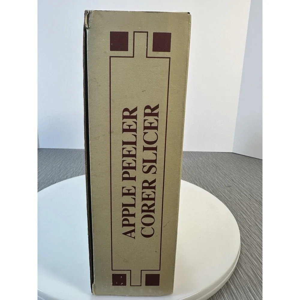 The Pampered Chef Apple Peeler Corer Slicer Original Box - Fall Holiday Pie